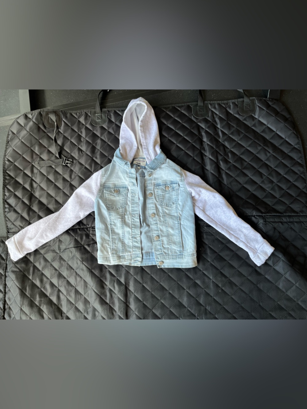 Wallflower Light Blue Denim Jacket with Label Detail